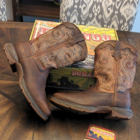 Durango Lady Rebel Steel Toe Western Work Boots Women’s 9.5M RD3315 - Picture 2 of 16